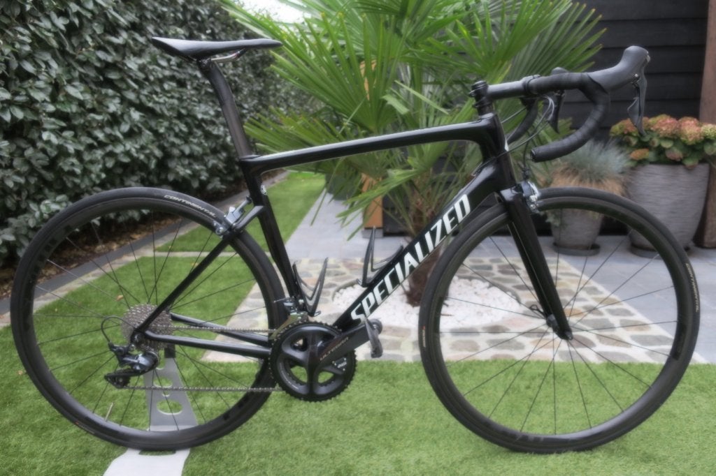 TE KOOP : Specialized Tarmac SL6 expert, Fietsen en Brommers, Ophalen, Gebruikt, Carbon, Velgrem