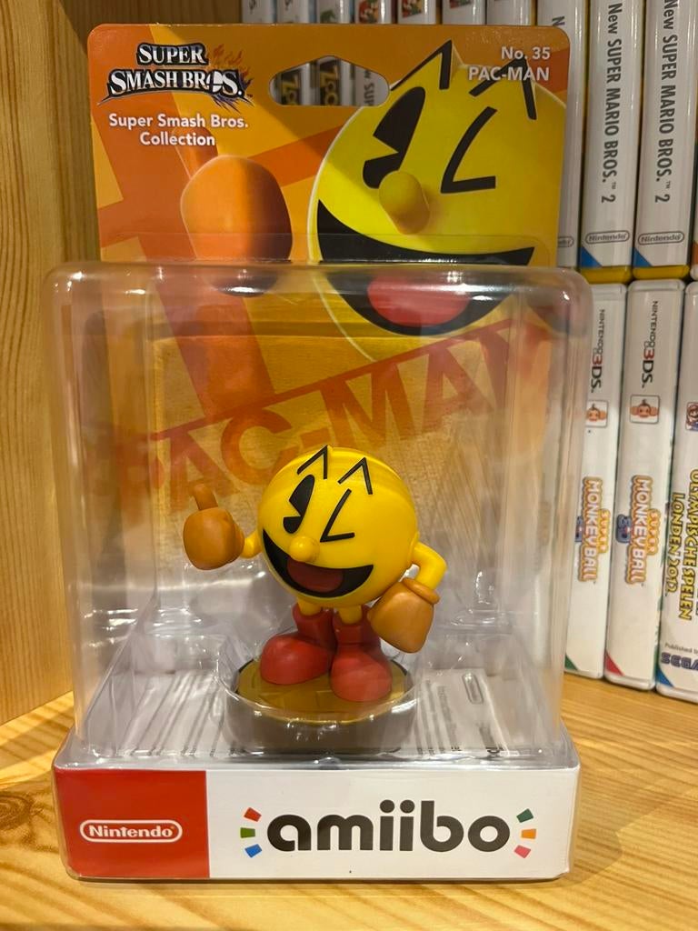 Amiibo Pacman N35 (Super Smash Bros.), Consoles de jeu & Jeux vidéo, Jeux | Nintendo Switch, Enlèvement ou Envoi, Neuf