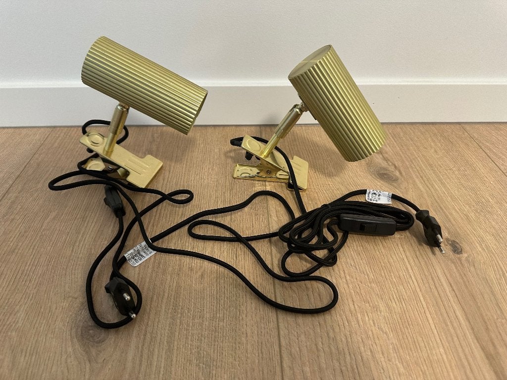 Lamp klempspot, Verzenden, GU10, Overige lichtkleuren, Nieuw