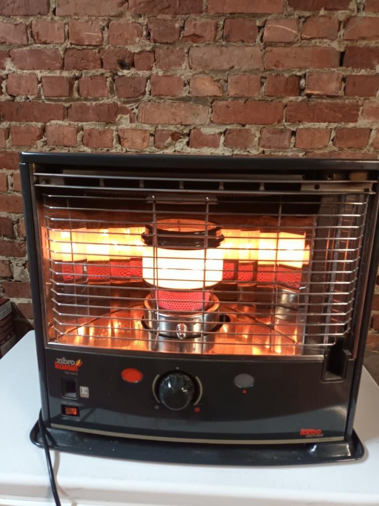 Zibro kamin wiekkachel met warmteventilator., Huis en Inrichting, Ophalen