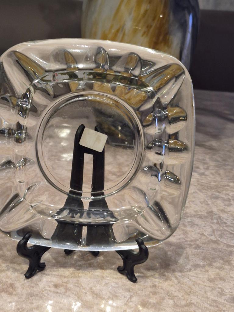 Vintage  asbak  van Luminarc, Antiek en Kunst, Antiek | Glaswerk en Kristal, Ophalen of Verzenden