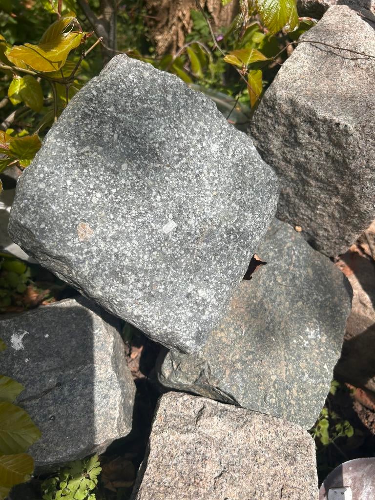 GRATIS kinderkopjes/kasseien, Jardin & Terrasse, Pavé & Dalles, Enlèvement, Utilisé, Autres types