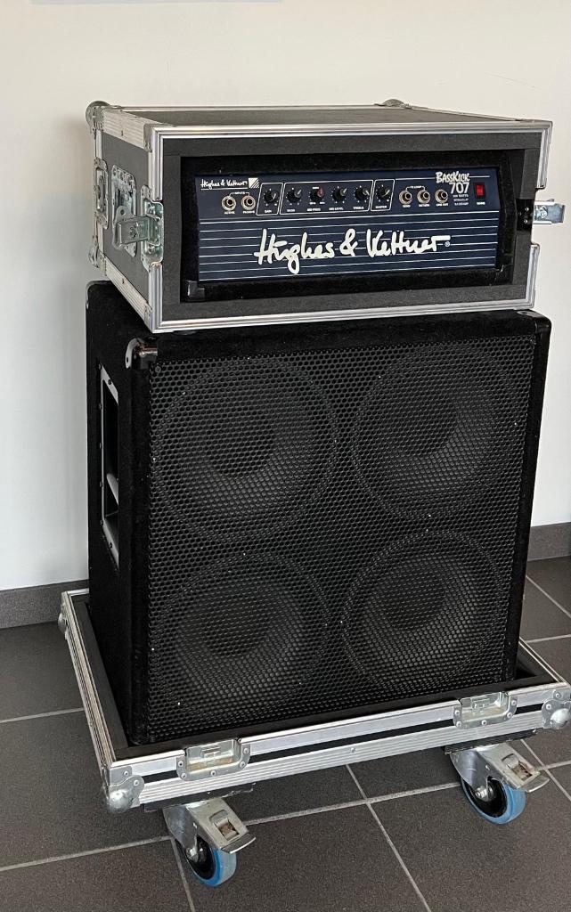 Ampli basse Hughes and Kettner, Musique & Instruments, Amplis | Basse & Guitare, Enlèvement, Comme neuf, Guitare basse, 100 watts ou plus