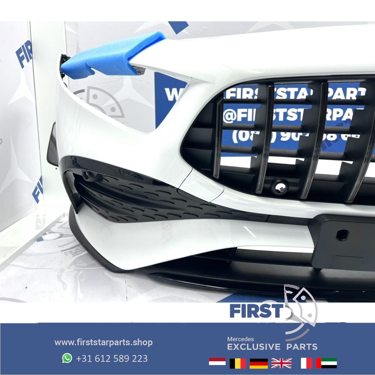 W177 FACELIFT BUMPER A35 AMG VOORBUMPER COMPLEET AERO PAKKET, Auto-onderdelen, Gebruikt, -, Voor, Ophalen of Verzenden