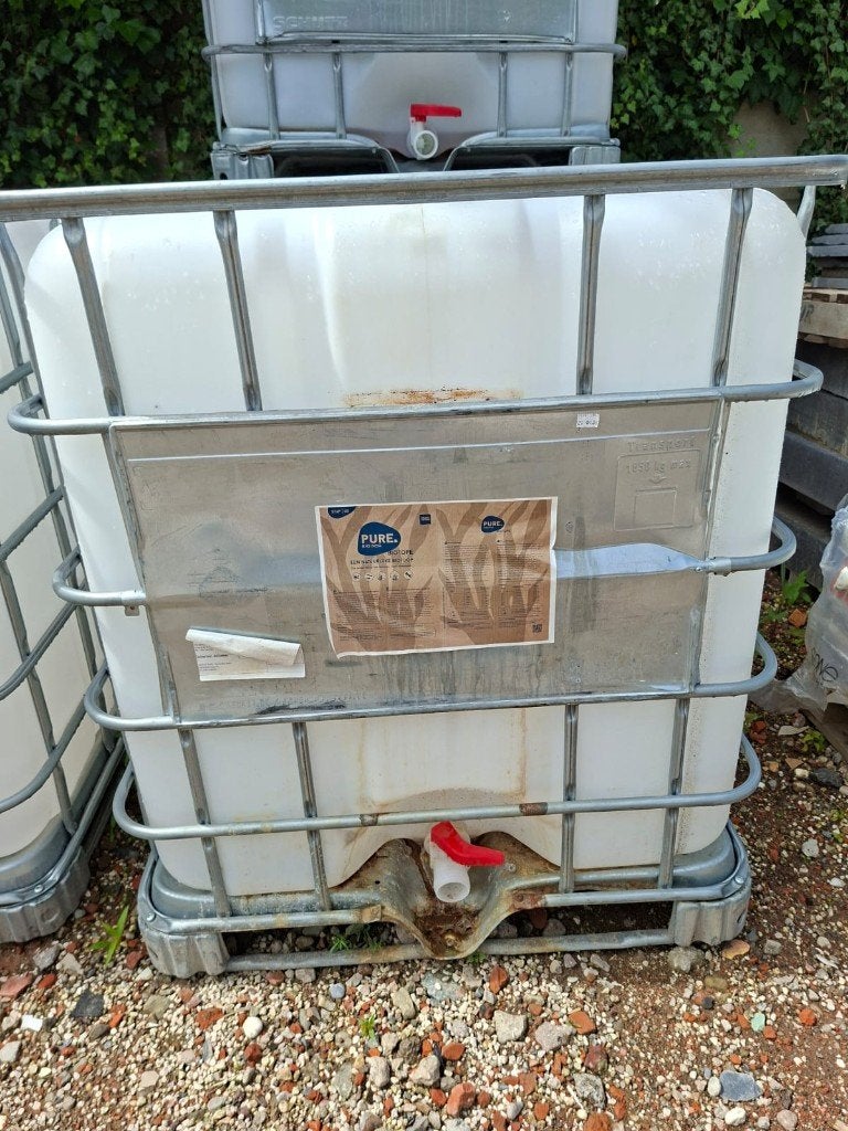 waterton/IBC container, 150 liter of meer, Ophalen, Zo goed als nieuw, Kunststof