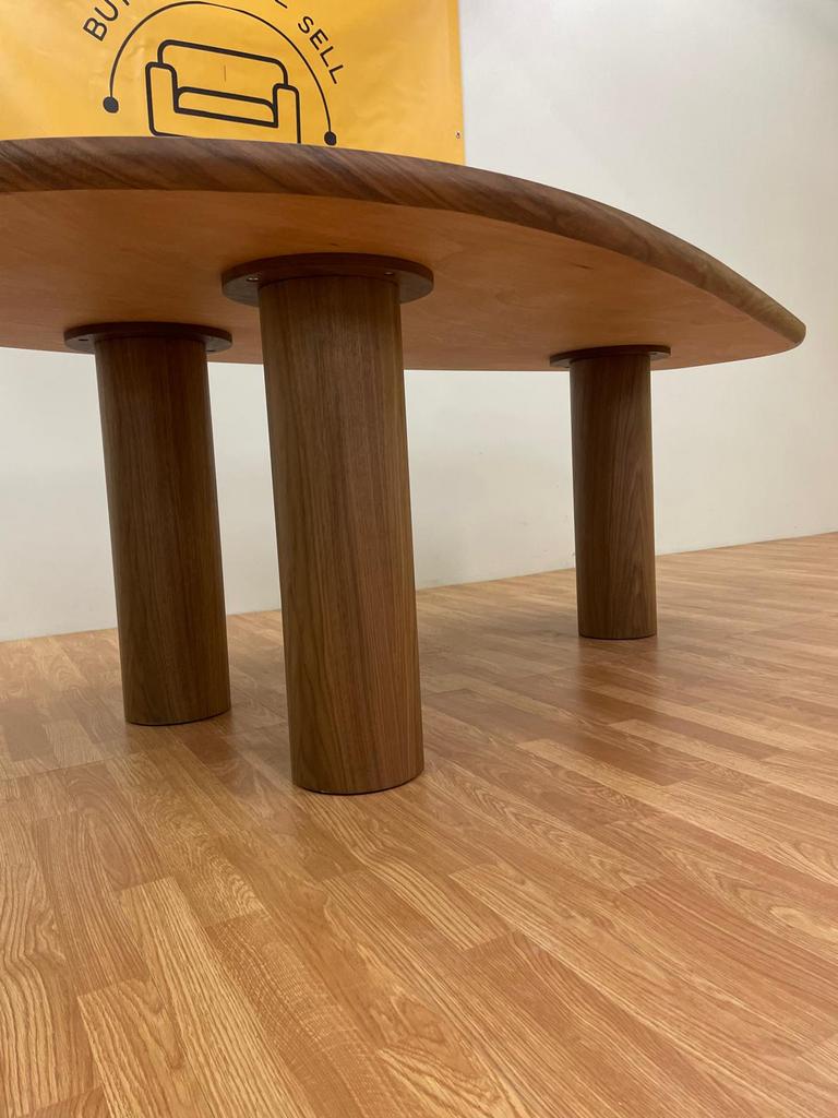 Organische walnoot eettafel – (design) / Levering  NIEUW, Ophalen of Verzenden