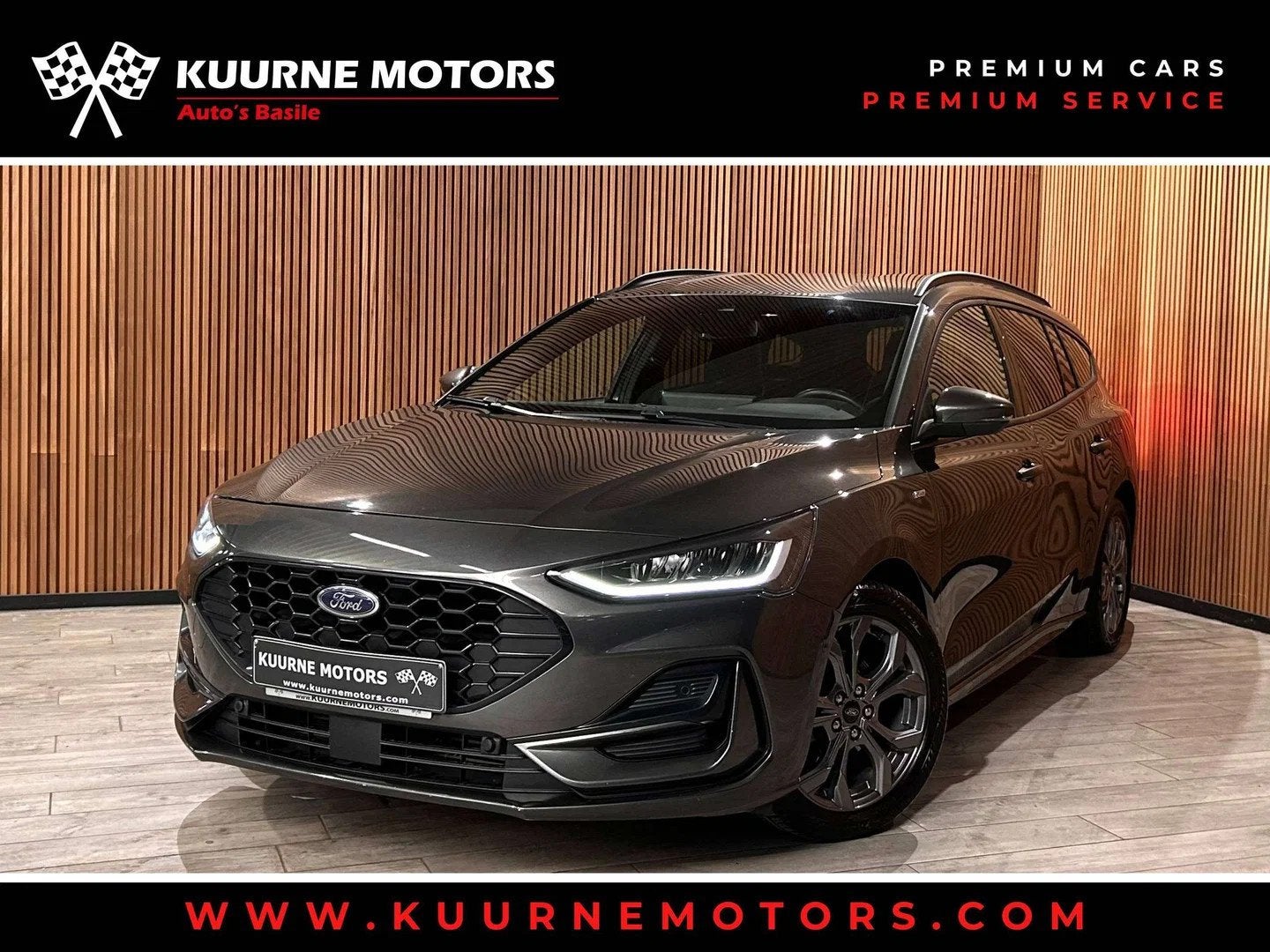 Ford Focus SW 1.0 EcoBoost PowerShift ST Line Alu17"/Led/Gps, Focus, Argent ou Gris, Achat, Entreprise