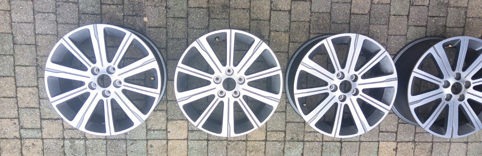 Aluminium velgen voor Peugeot., Auto-onderdelen, Ophalen, Gebruikt, Velg(en), 17 inch