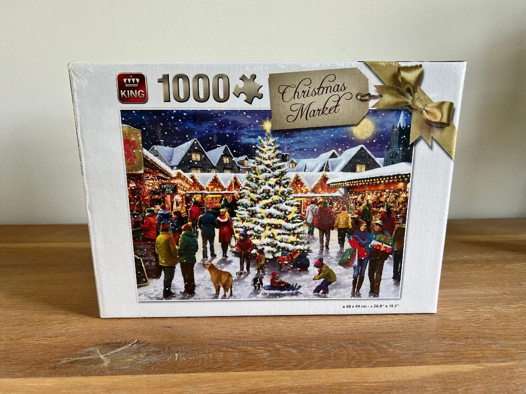 Puzzel King - Christmas Decorations, Hobby en Vrije tijd, Ophalen of Verzenden, 500 t/m 1500 stukjes, Nieuw, Legpuzzel