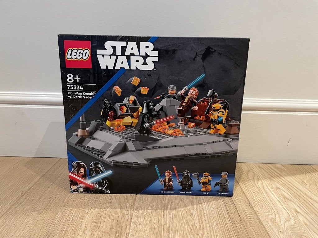 LEGO Star Wars 75334 Obi-Wan vs Darth Vader - NIEUW, Star Wars, Lego, Nieuw, Ophalen of Verzenden