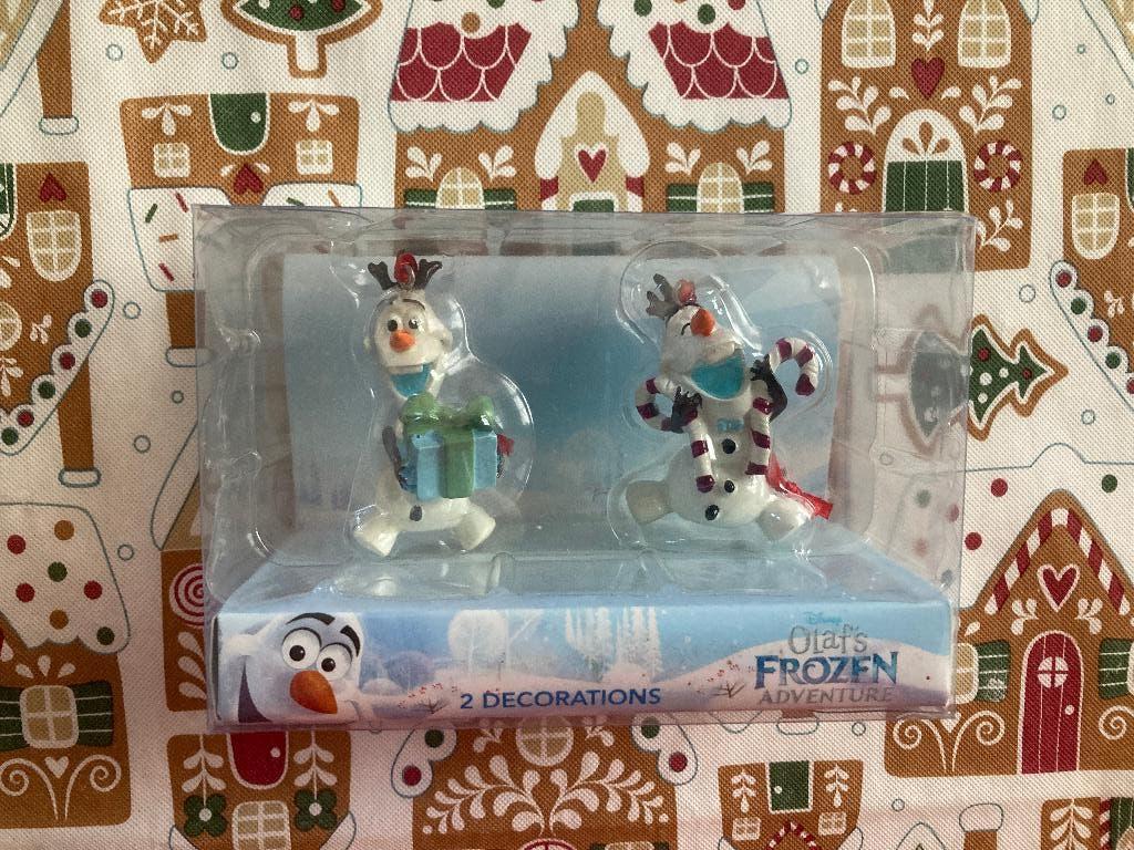 Nieuwe set Olaf ( Frozen ) Disney ornamenten, Ophalen of Verzenden, Overige figuren, Nieuw, Beeldje of Figuurtje