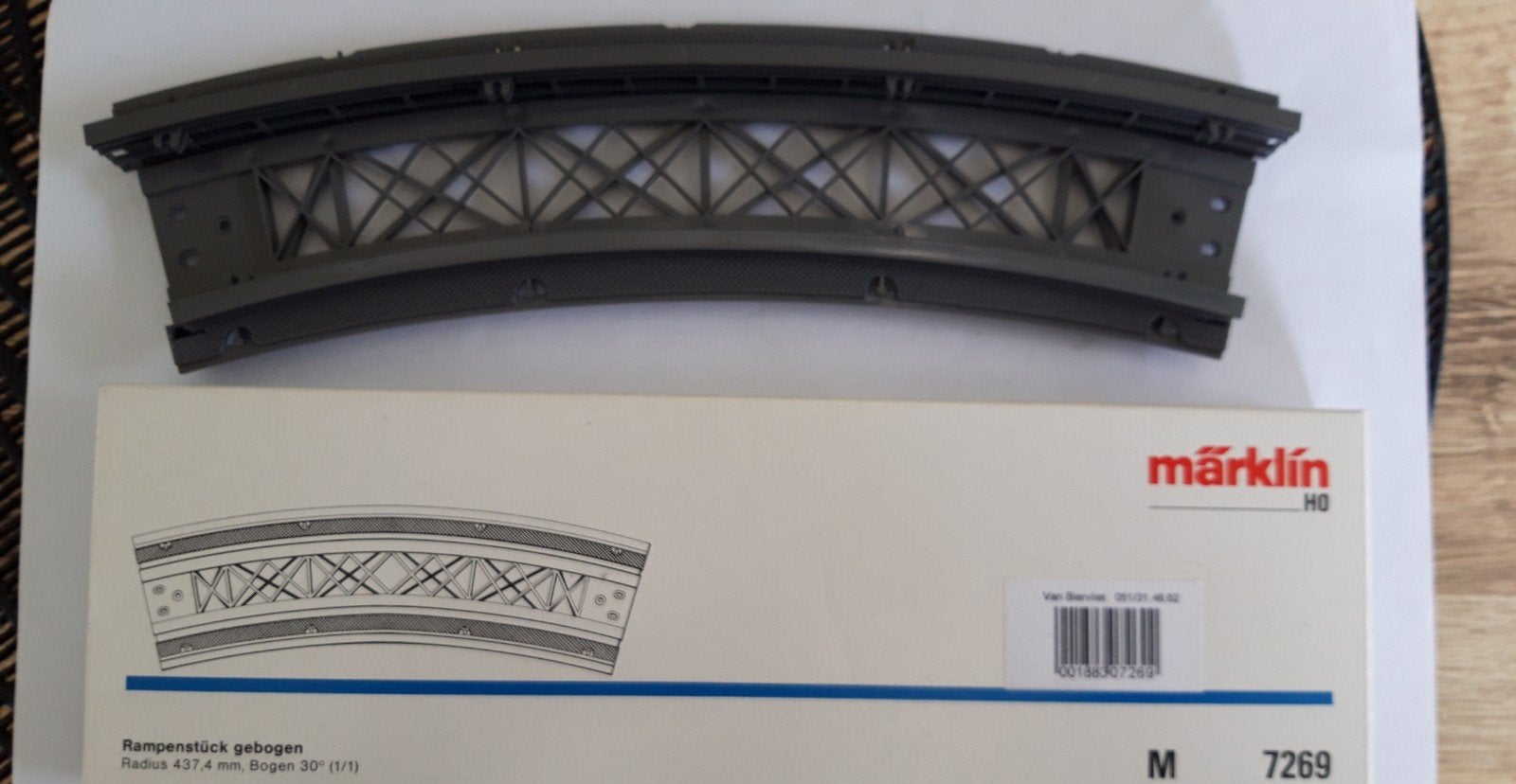 Marklin 7269 brug voor K-rails NIEUW, Ophalen of Verzenden, Rails
