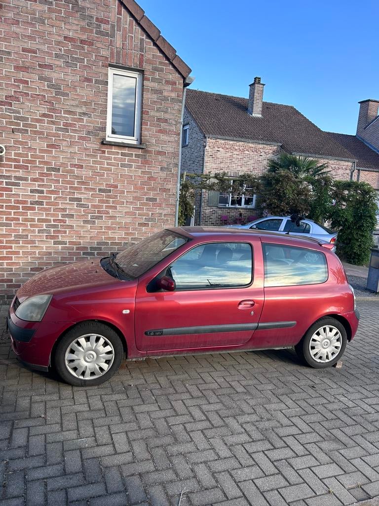 Automaat Renault clio 2005, Autos, Renault, Rouge, Achat, 5 places, Automatique