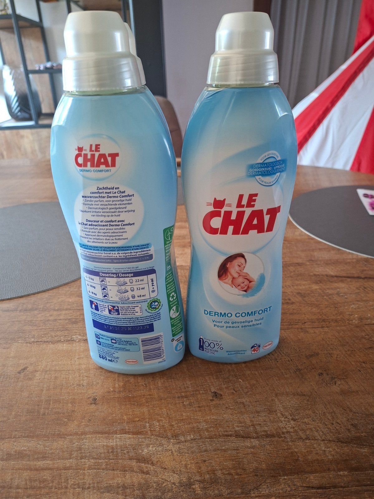 Le chat dermo comfort wasverzachter, Ophalen