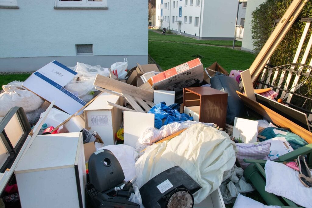 Évacuation de déchets encombrants 0456 87 34 75 WhatsApp, Enlèvement, Utilisé