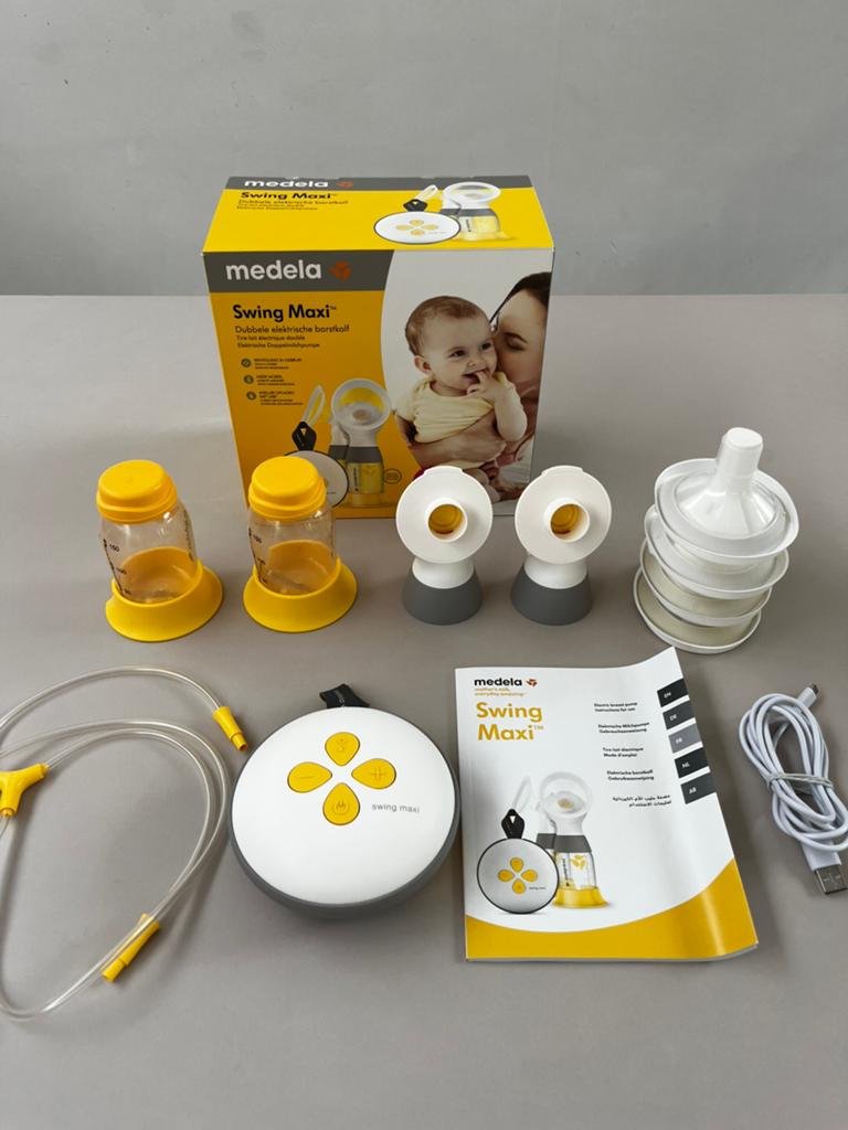 Medela Swing Maxi dubbele elektrische borstkolf, Ophalen, Zo goed als nieuw, Borstkolf