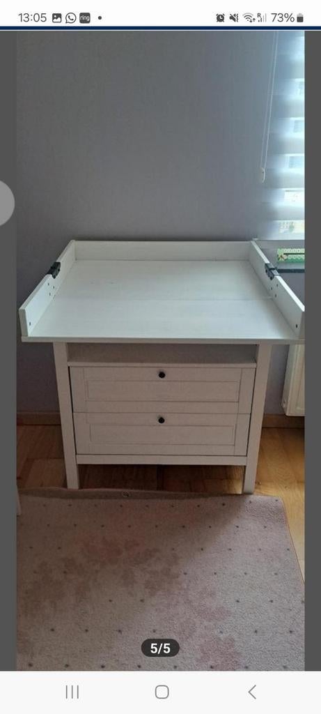 Bed en commode nooit gebruikt en rest allemaal nog in goede, Enlèvement