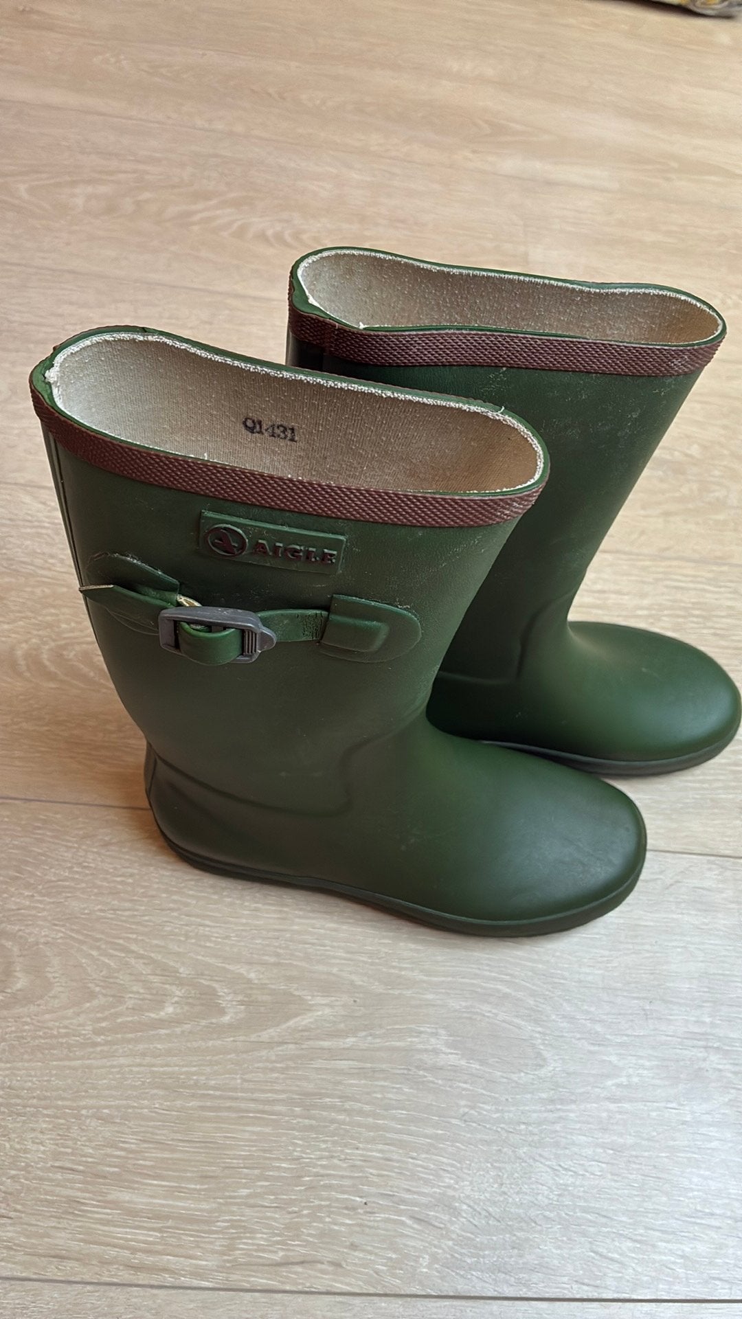 Regenlaarzen / Merk Aigle / Maat 35, Kinderen en Baby's, Ophalen, Jongen of Meisje, Laarzen, Zo goed als nieuw