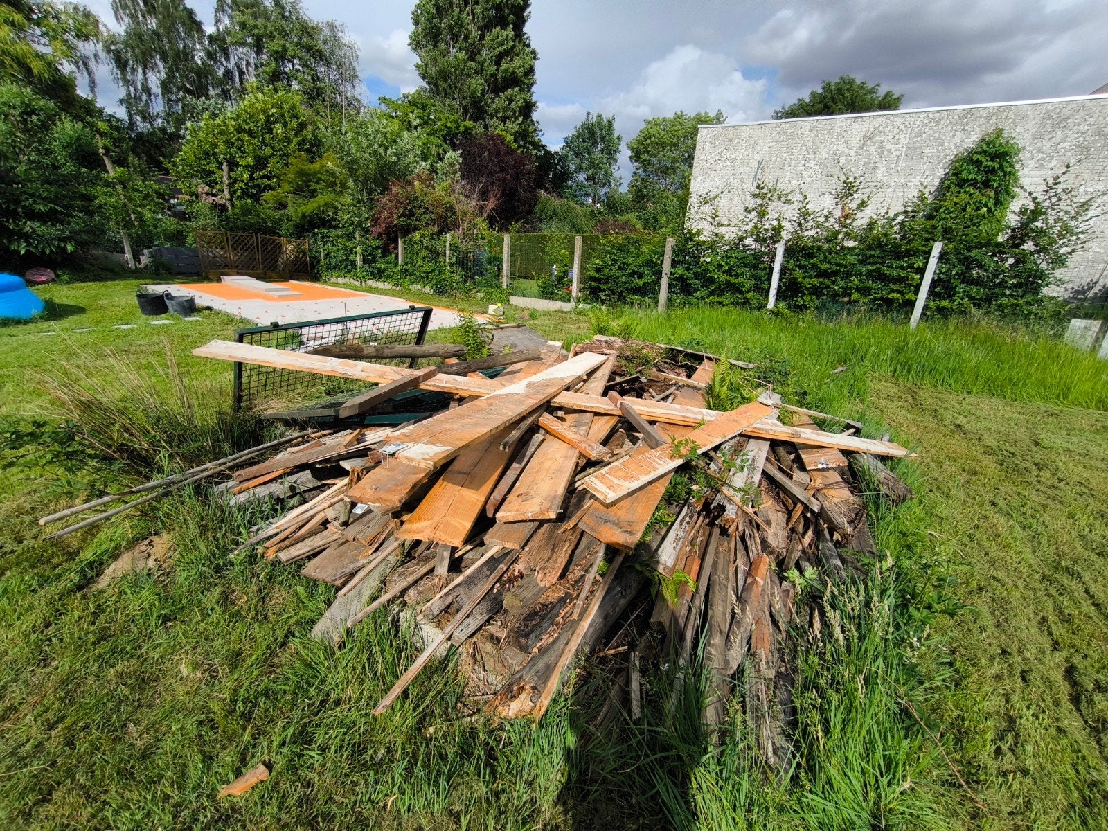 GRATIS ophalen in Melle - brandhout voor buiten, Enlèvement