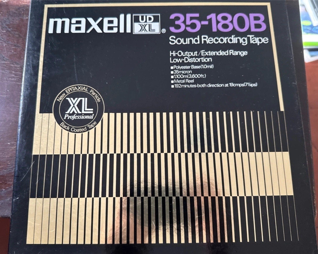 Bobine bande magnétique magnétophone maxell, Ophalen of Verzenden, Nieuw in verpakking