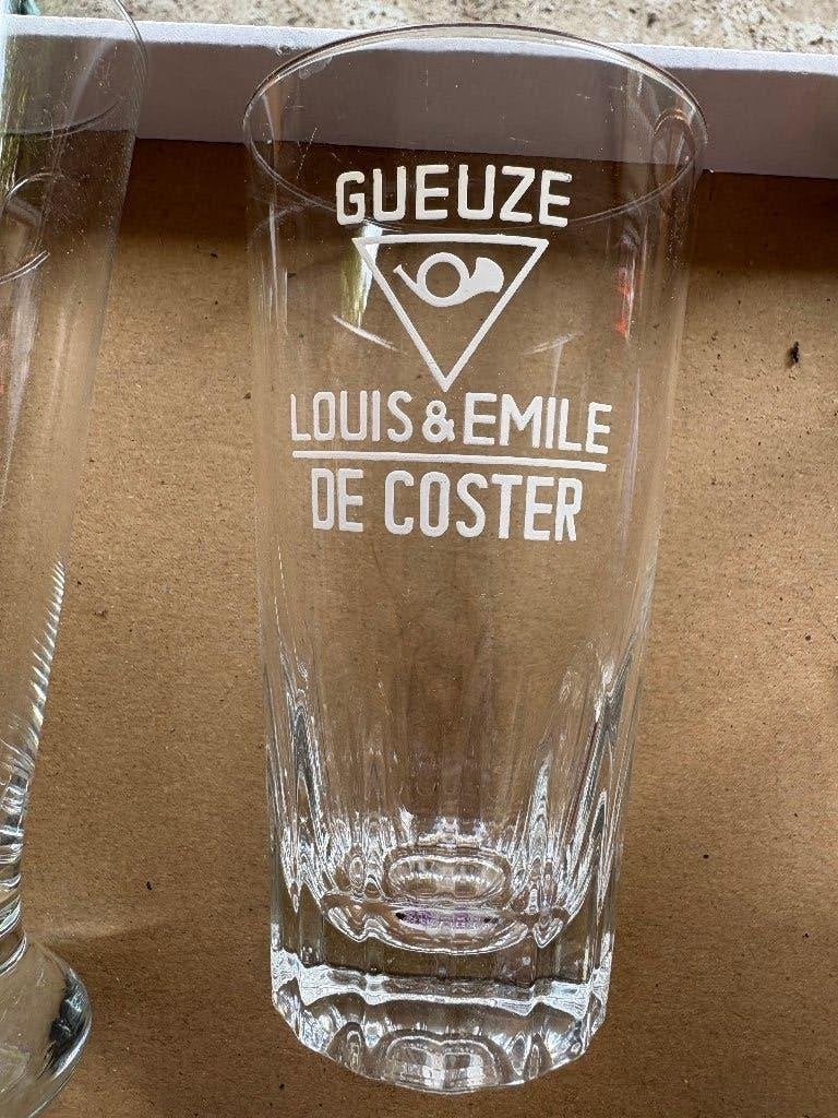 Gueuze Louis & Emile De Coster, Collections, Enlèvement ou Envoi, Comme neuf, Verre ou Verres, Autres marques