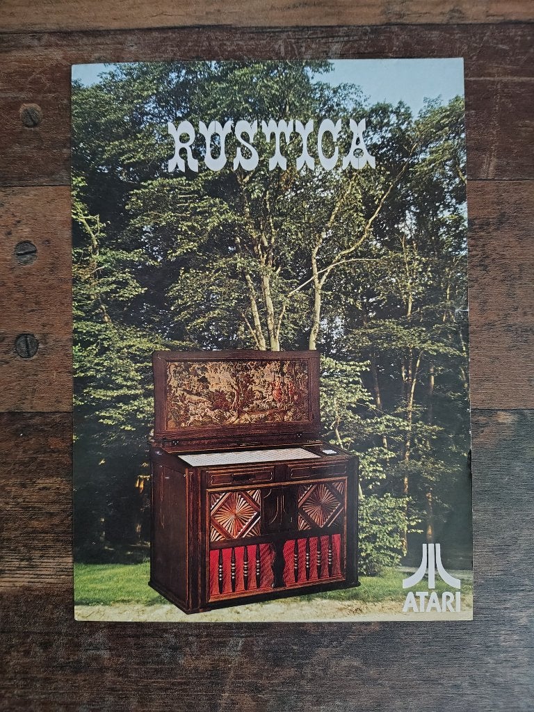 Flyer: Atari/jupiter Rustica (1977) jukebox, Envoi