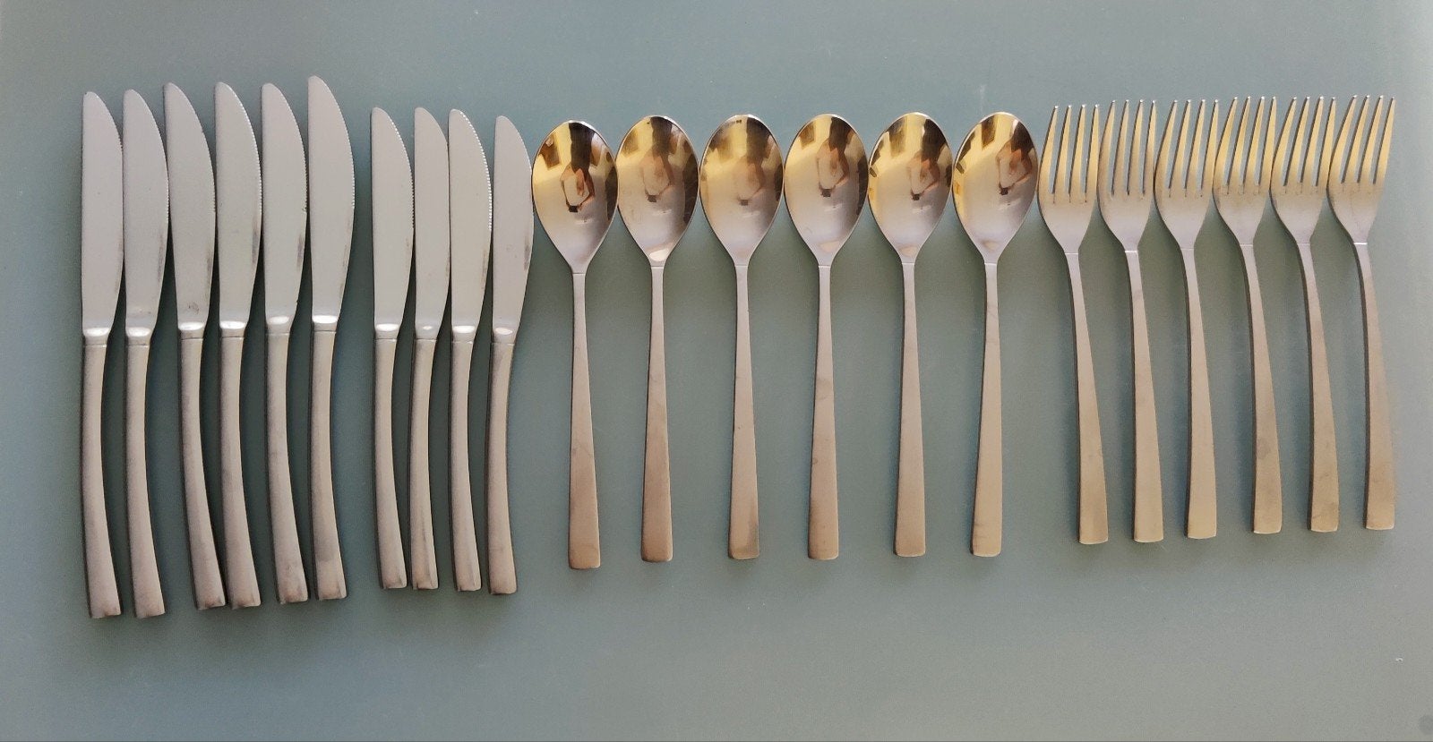 Bestek, Ophalen of Verzenden, Gebruikt, Inox of Chroom, Bestekset