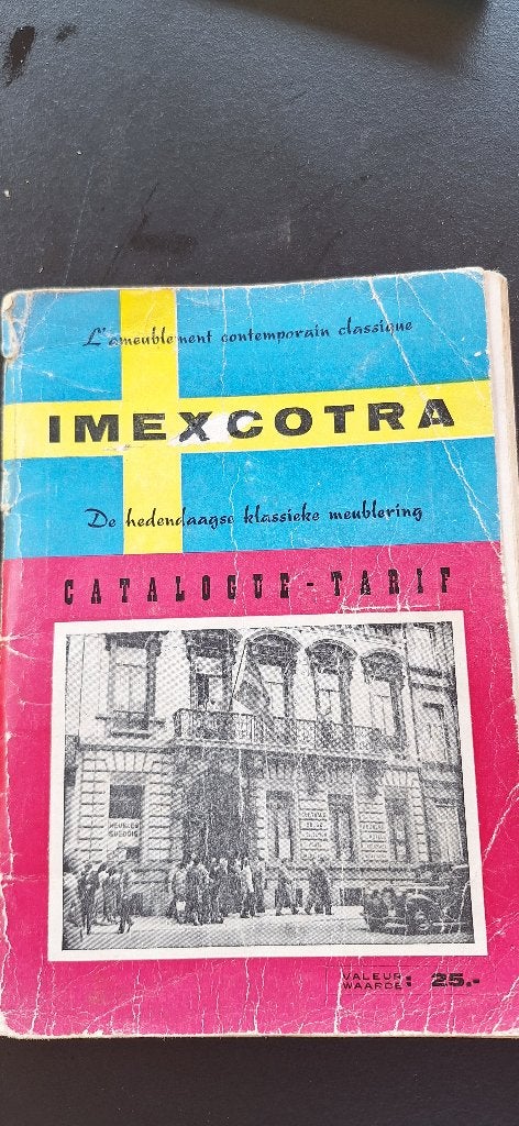 IMEXCOTRA 1959 vintage meubel- en interieur-catalogus, Ophalen of Verzenden