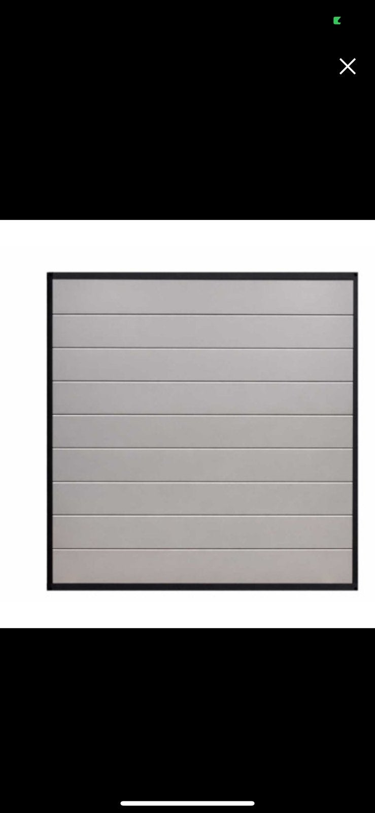 Te koop aluminium schutting, Tuin en Terras, Ophalen, 1 tot 2 meter, 6 meter of meer, Nieuw