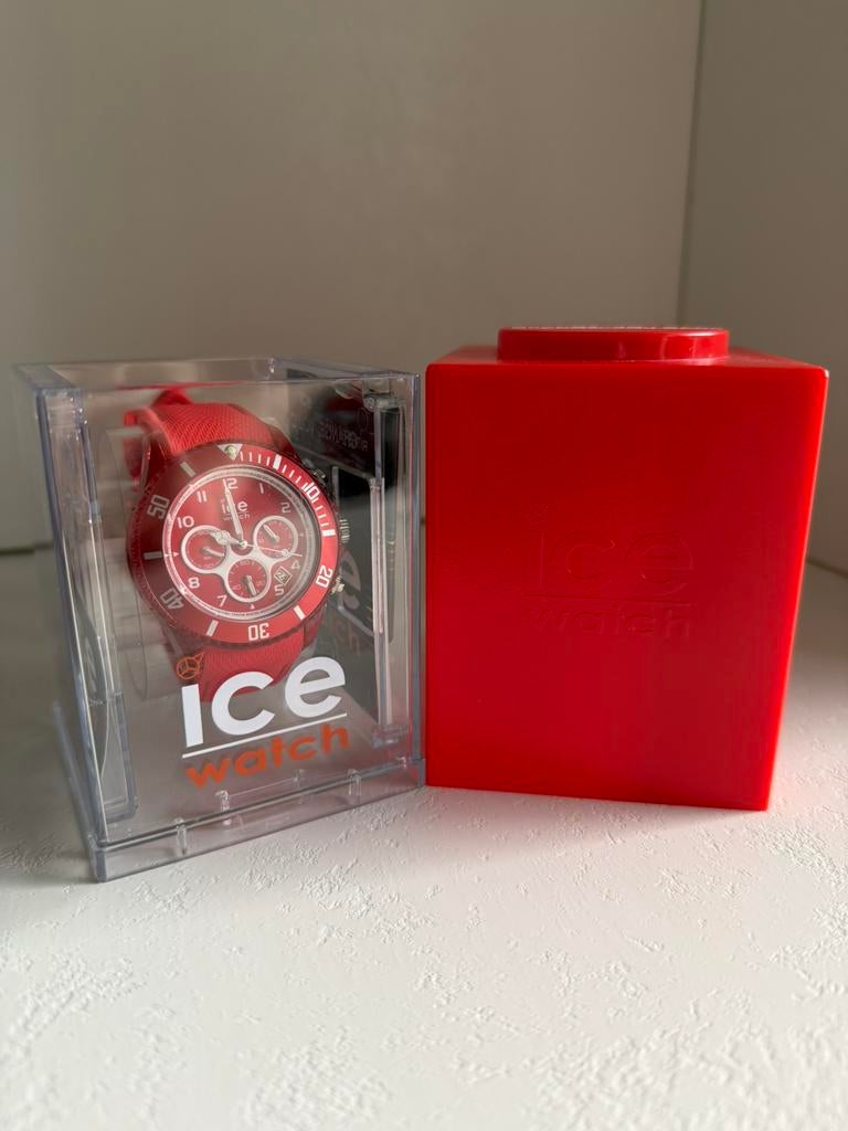 Ice Watch Dune | ROOD, Ophalen, Zo goed als nieuw, Polshorloge, Overige merken