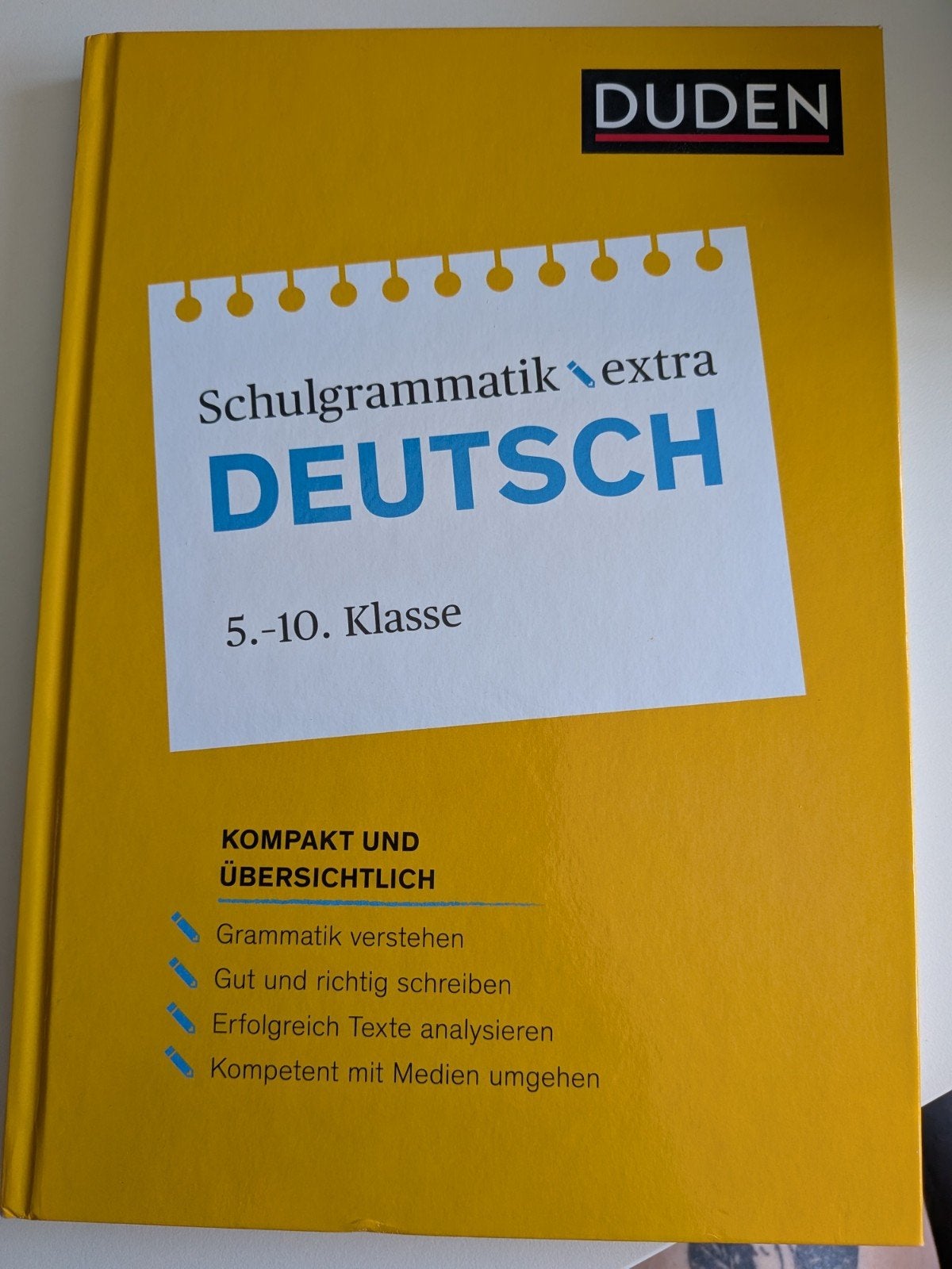 Duden Schulgrammatik extra Deutsch, Duden, Nieuw, Ophalen of Verzenden, Overige onderwerpen