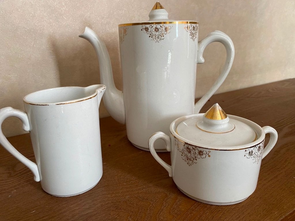 Koffie of theeset, Antiek en Kunst, Ophalen of Verzenden