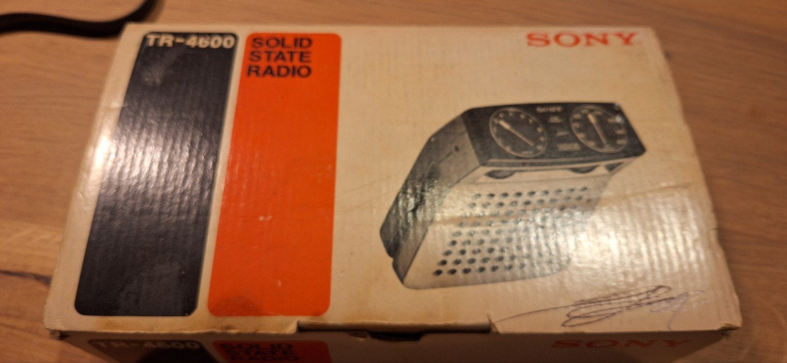 SONY TR-4600 vintage radio voor fiets nieuw in de doos, Ophalen of Verzenden, Nieuw, Sony