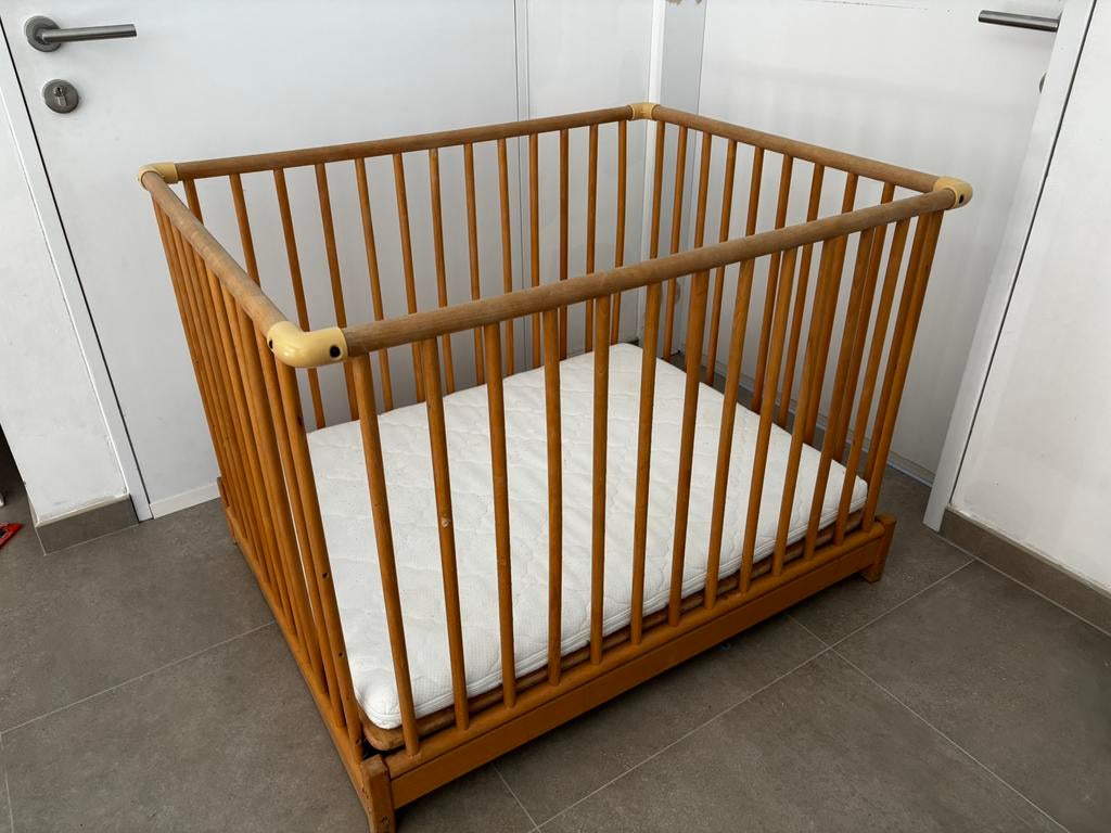 Baby park + matras, Kinderen en Baby's, Ophalen, Gebruikt, In hoogte verstelbaar