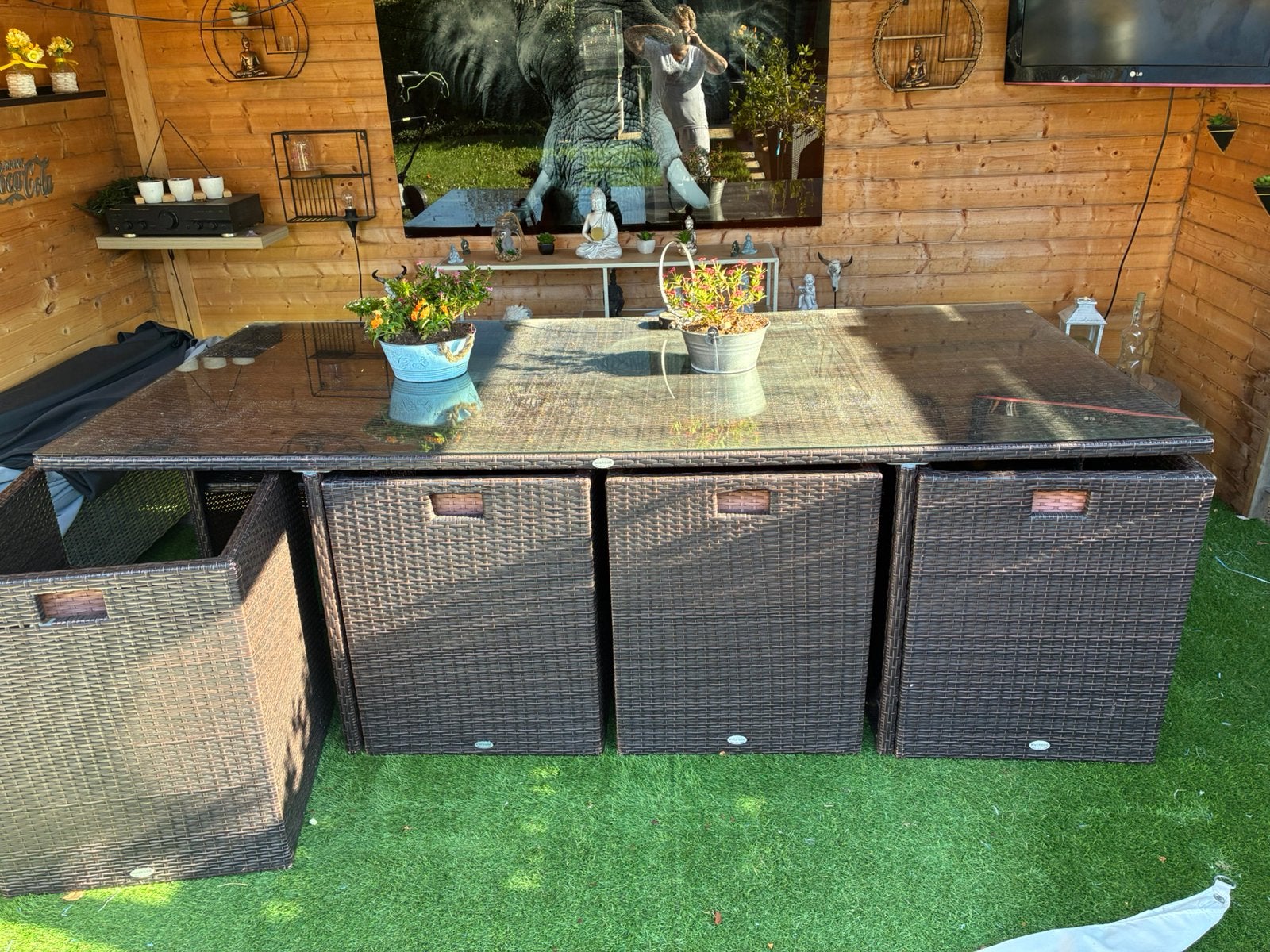 Tuinset, Tuin en Terras, Ophalen, Gebruikt