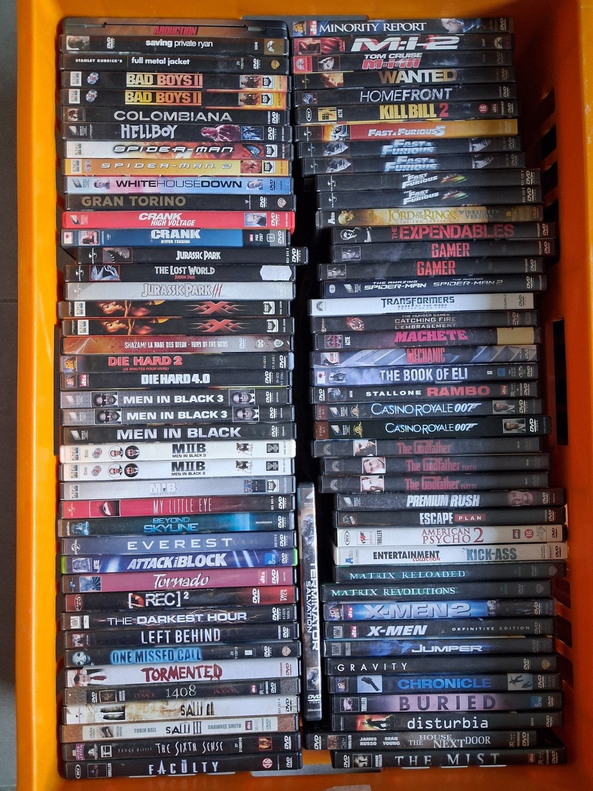 DVD's 1€/stuk, Ophalen of Verzenden