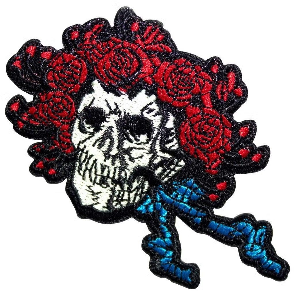Grateful Dead - Bertha Skull Small - Patch off. merchandise, Verzamelen, Ophalen of Verzenden, Nieuw