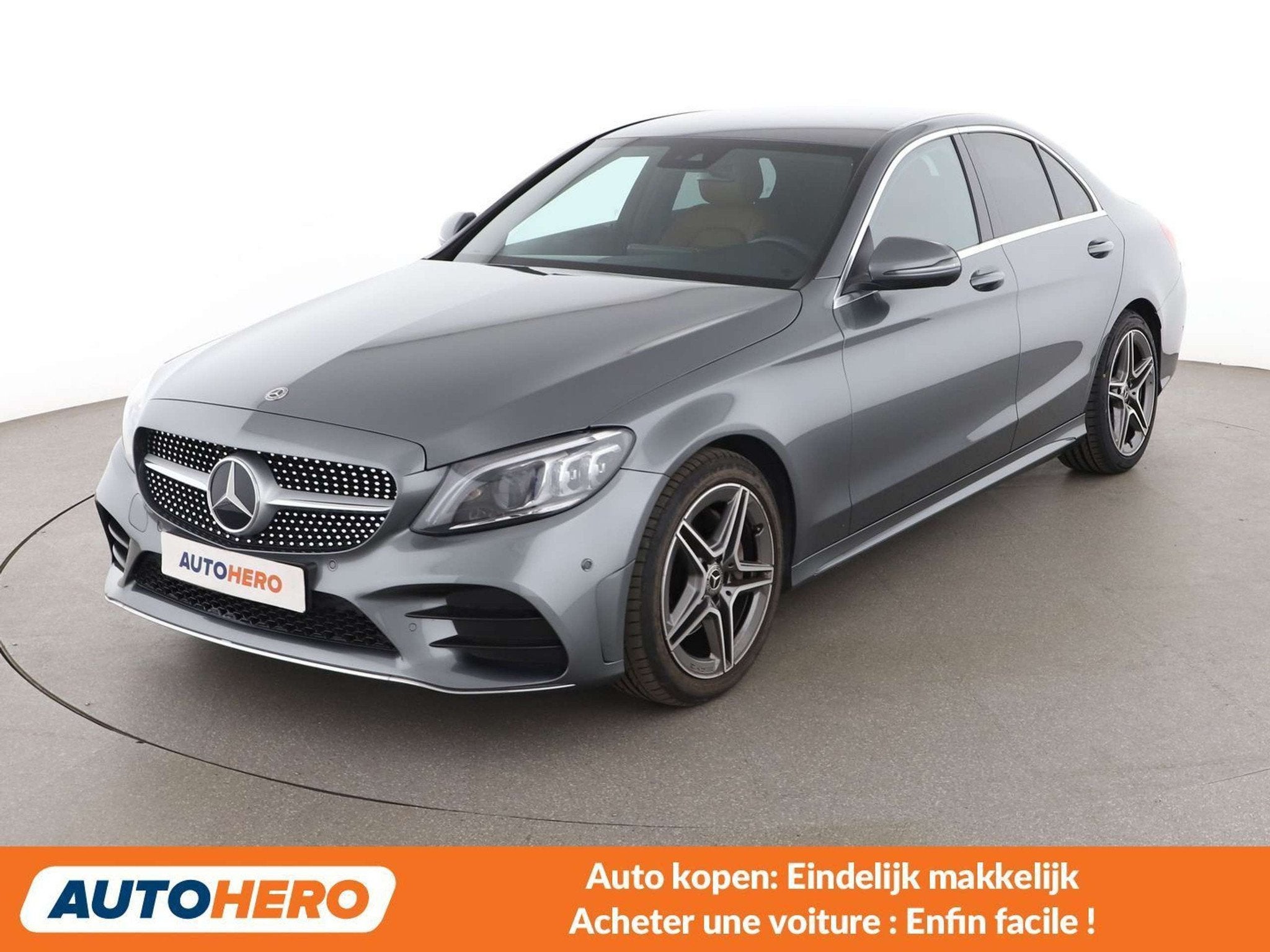 Mercedes-Benz C-Klasse 180 C 180 CGI AMG Line (bj 2019), Auto's, Mercedes-Benz, Automaat, 4 deurs, Achterwielaandrijving, Euro 6
