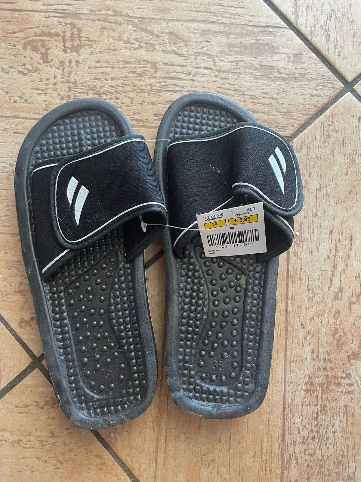 Pantoffels, Zwart, Nieuw, Ophalen of Verzenden, Pantoffels of Sloffen