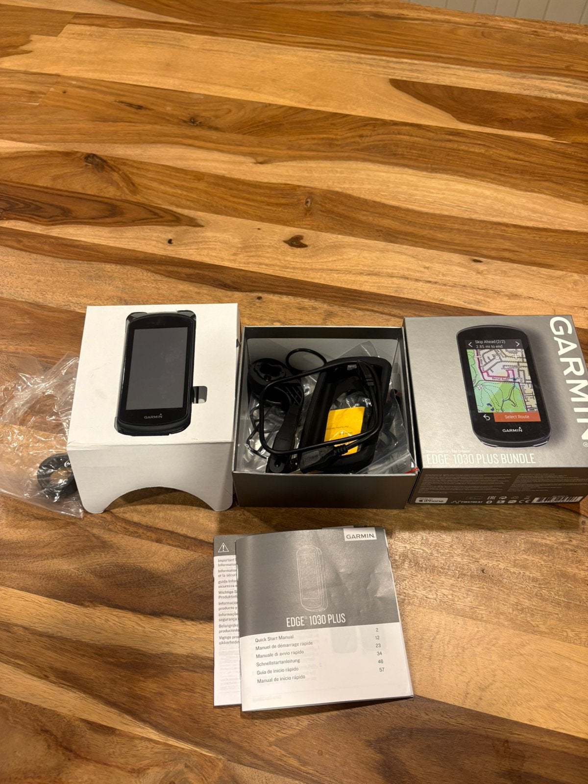 Garmin edge 1030 plus bundle, Ophalen of Verzenden, Zo goed als nieuw