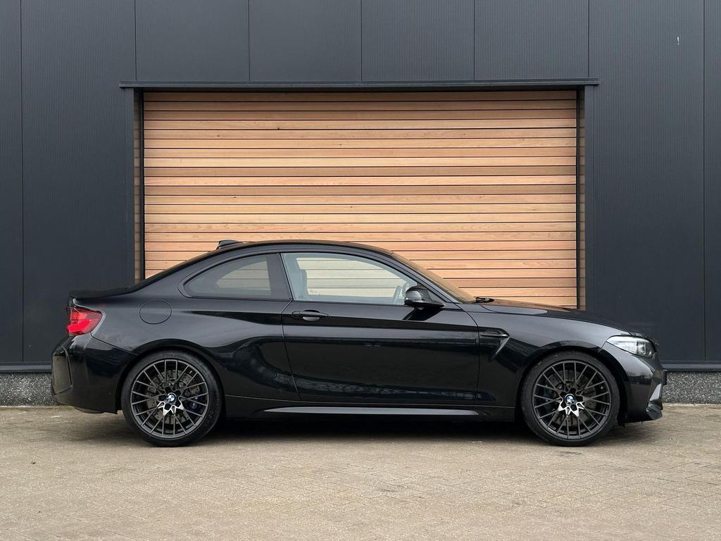 BMW M2 2-serie Coupé DCT Competition CARBON|KEYLESS|ELEK.STO, Auto's, BMW, Automaat, 2 Reeks, Zwart, Onderhoudsboekje