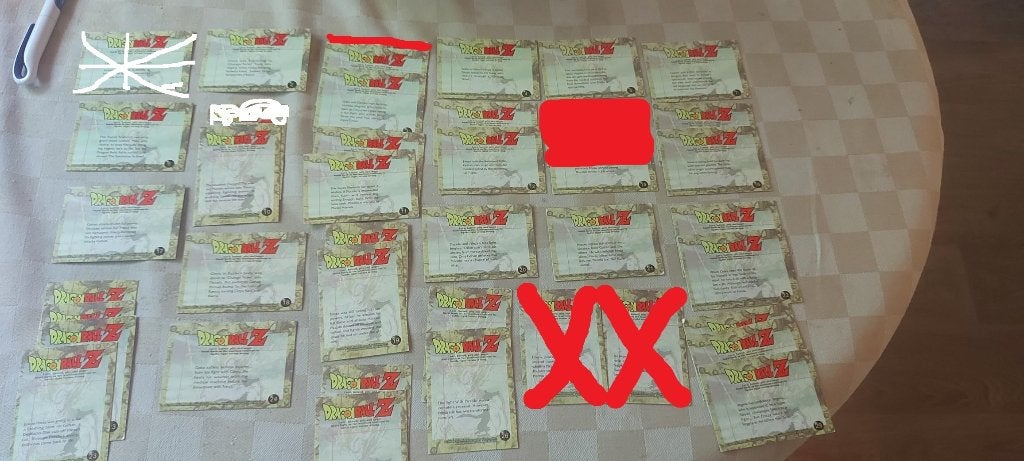 41 dragonball z kaarten namek saga nrs 1 tm 29 divers, Enlèvement ou Envoi, Comme neuf, Plusieurs cartes