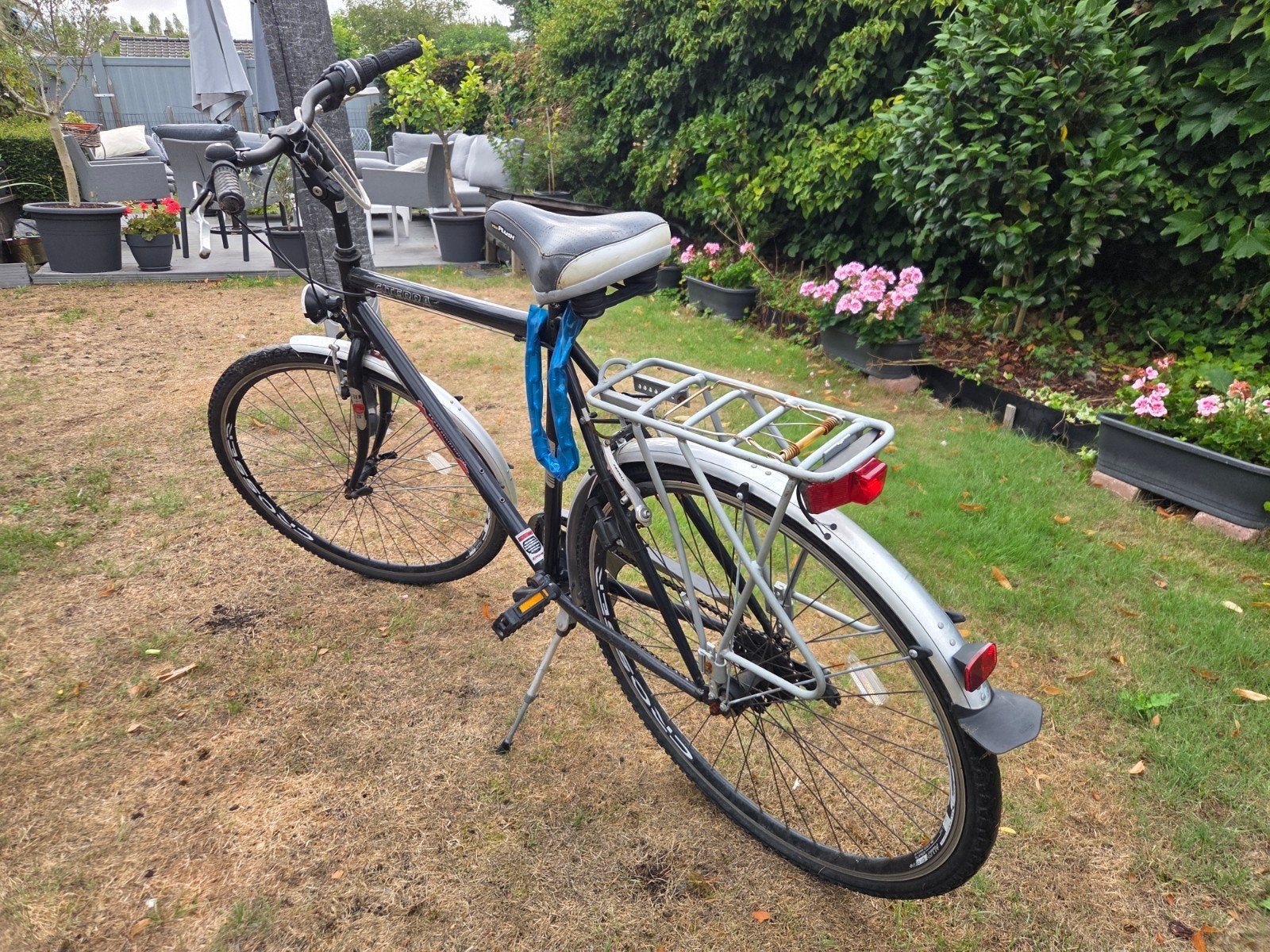 oude fiets, Ophalen