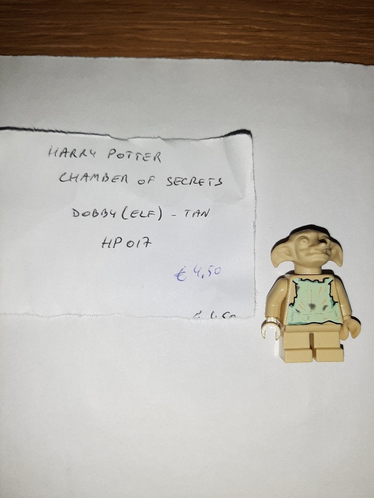 LEGO Minifig Harry Potter - hp017 Dobby, Enlèvement ou Envoi, Lego, Harry Potter, Comme neuf