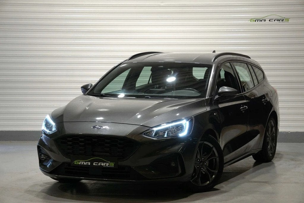 Ford Focus Focus 1.5 EcoBlue ST-Line Aut-Navi-Airco-Cam-Gara, Auto's, Ford, Stof, 4 cilinders, 120 pk, 5 deurs