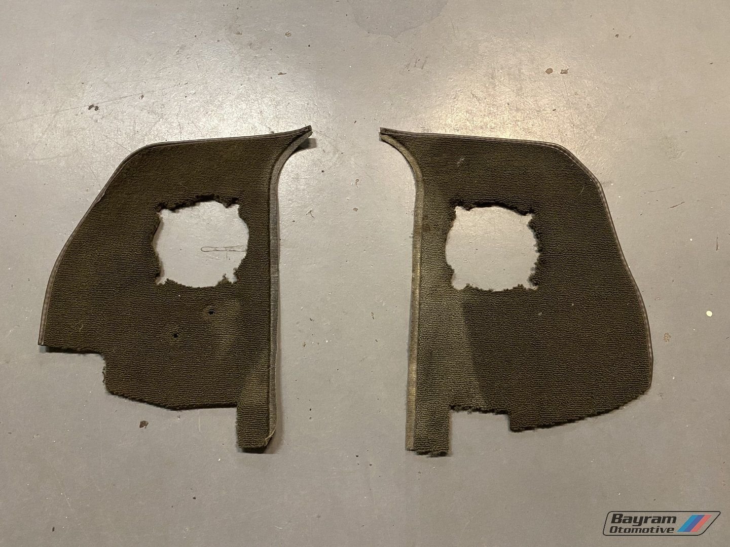 Bmw E30 speaker kapjes vvfl type 1 320i 323i velours 3-serie, Ophalen of Verzenden, -, -, -