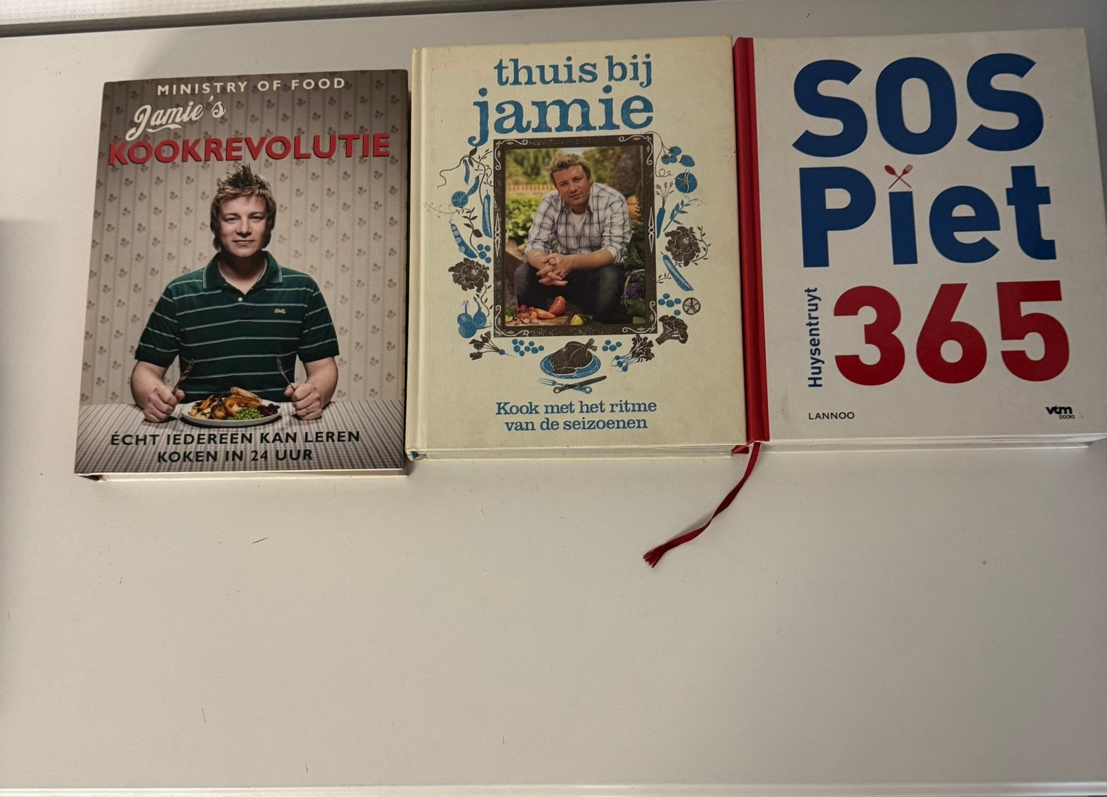 3 kookboeken, Postzegels en Munten, Ophalen