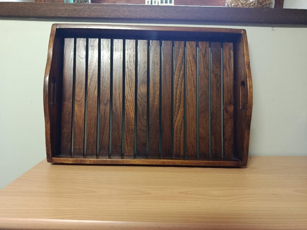 Houten dienblad 9€, Ophalen, Zo goed als nieuw
