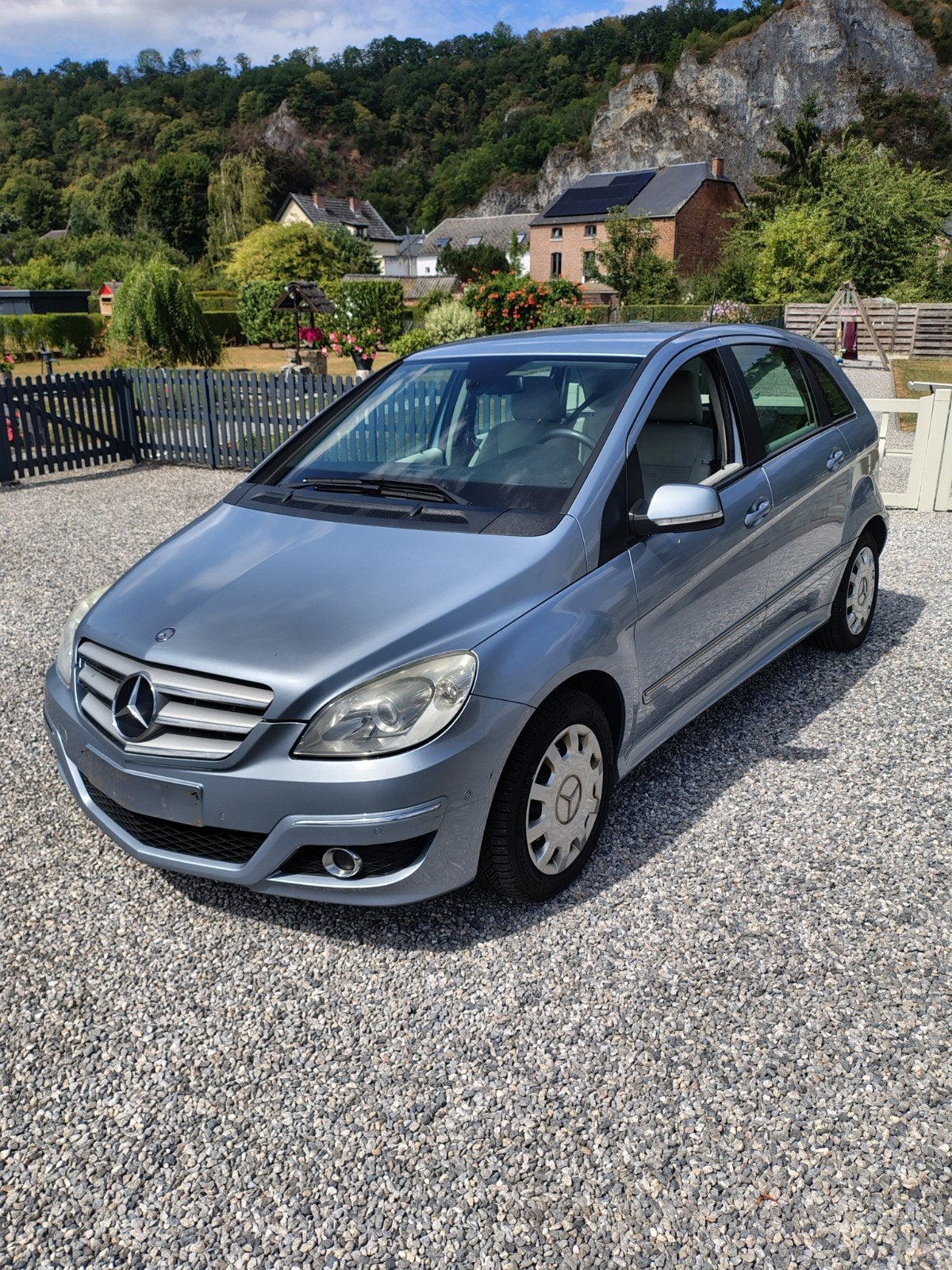 MERCEDES-BENZ B180 CDI 2009 EURO 4, Auto's, Voorwielaandrijving, Multifunctioneel stuurwiel, 4 cilinders, Blauw
