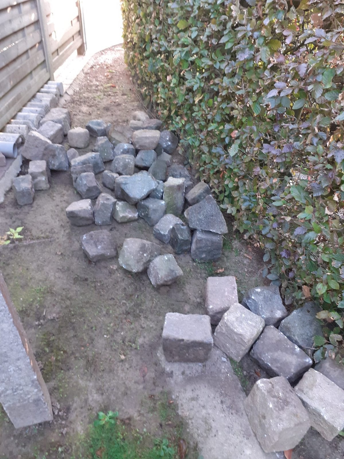 Kasseien, Tuin en Terras, Ophalen, Zo goed als nieuw, Minder dan 5 m², Overige typen